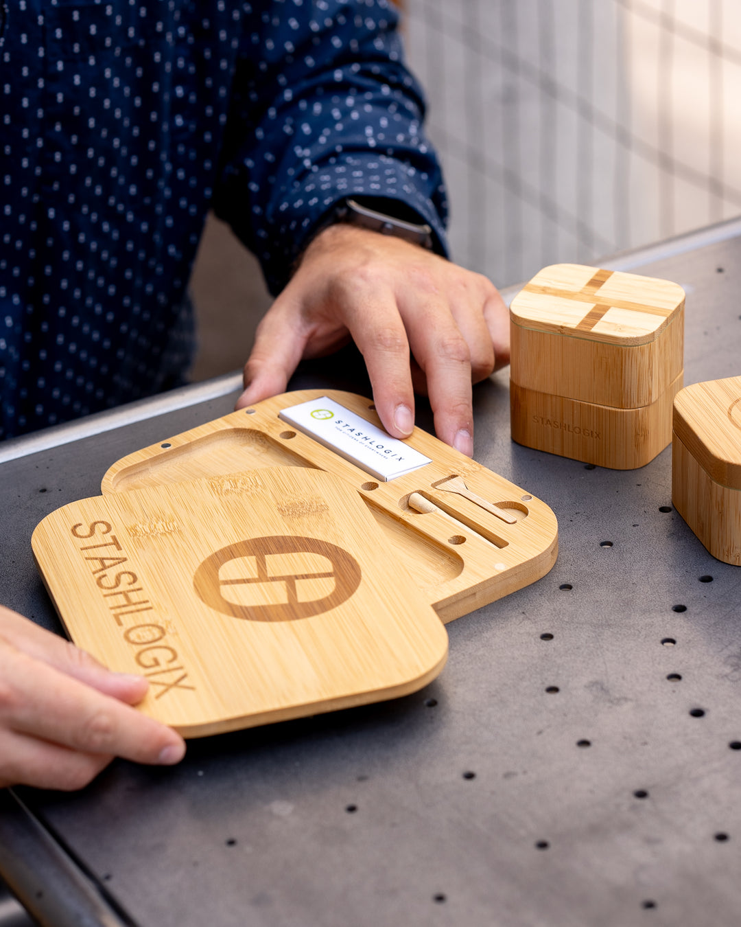 Woody Creek Work Station – The Ultimate Bamboo Rolling Tray