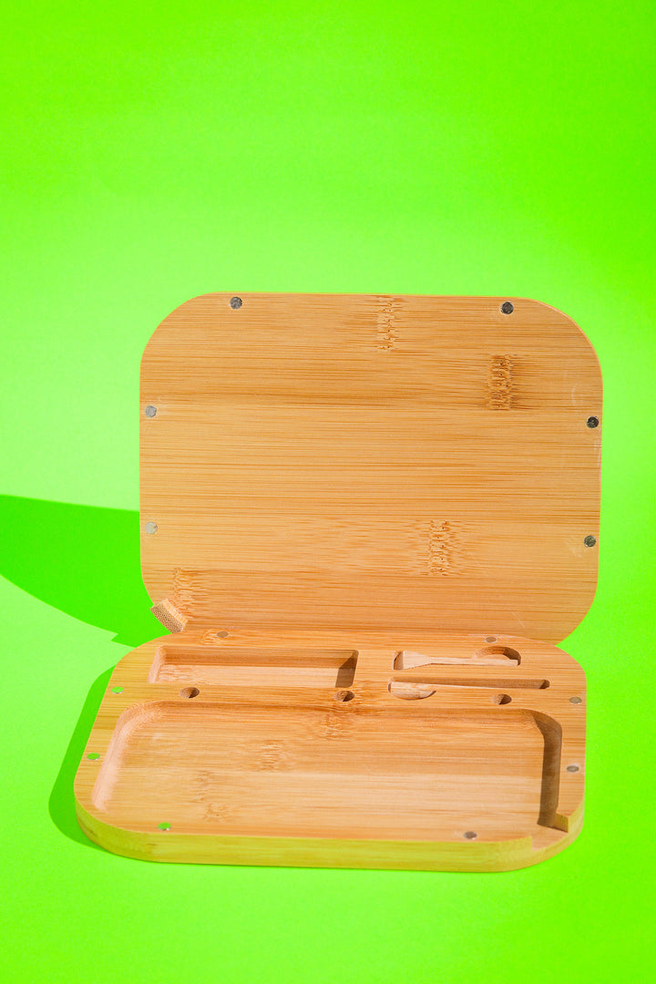 l*q様 Stussy Club Tray 木製 トレイ Woody Creek Bamboo Rolling Tray | STASHLOGIX