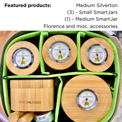 Bamboo SmartJar: Best Eco-Friendly Airtight Jar with Humidity Sensor ...