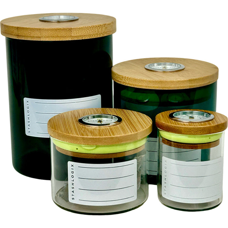 SmartJar with Humidity Sensor – STASHLOGIX