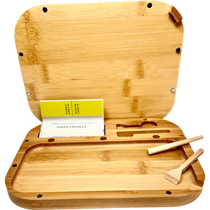 Woody Creek Work Station – The Ultimate Bamboo Rolling Tray