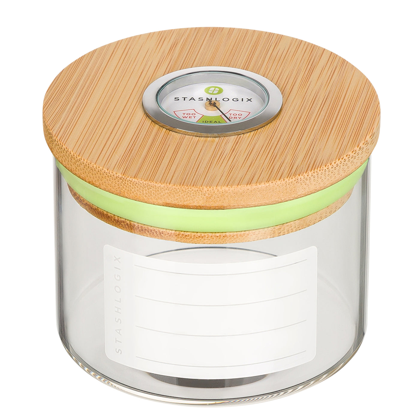 Bamboo SmartJar: Best Eco-Friendly Airtight Jar with Humidity Sensor ...
