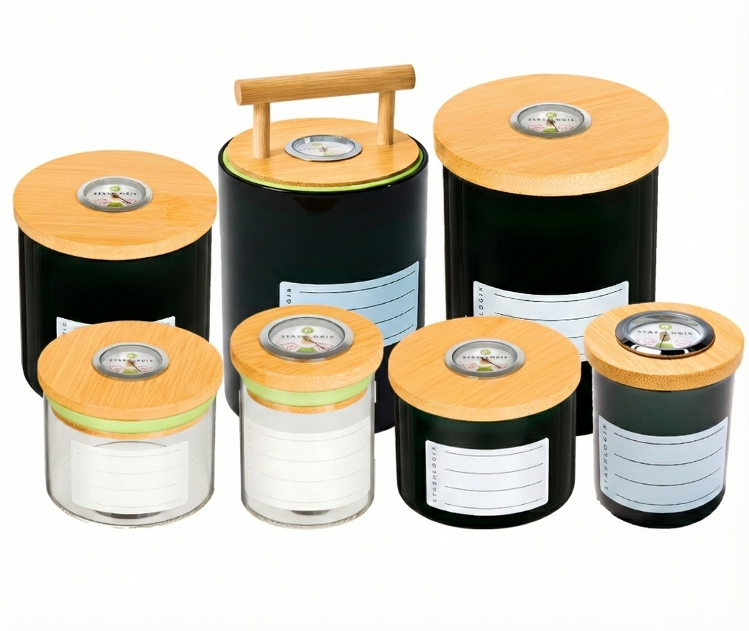 Bamboo SmartJar: Best Eco-Friendly Airtight Jar with Humidity