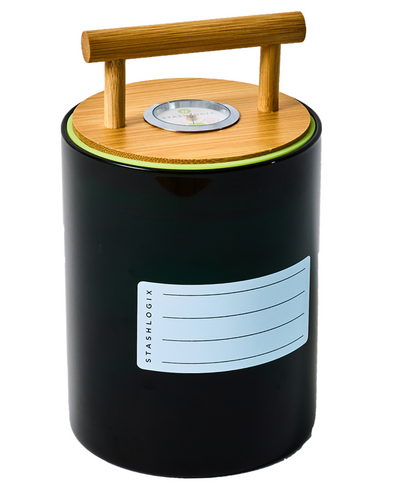 Bamboo SmartJar: Best Eco-Friendly Airtight Jar with Humidity Sensor ...