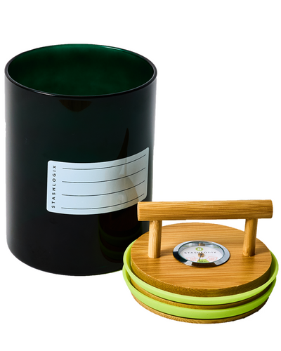 Bamboo SmartJar: Best Eco-Friendly Airtight Jar with Humidity Sensor ...